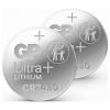 GP knoflíkový článek CR 2430 3 V 2 ks 300 mAh Li-MnO2 GP Ultra Plus Batterie Lithium Knopfzelle CR2430 2 Stück