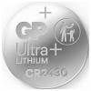 GP knoflíkový článek CR 2430 3 V 2 ks 300 mAh Li-MnO2 GP Ultra Plus Batterie Lithium Knopfzelle CR2430 2 Stück