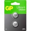 GP knoflíkový článek CR 2032 3 V 2 ks 220 mAh Li-MnO2 GP Ultra Plus Batterie Lithium Knopfzelle CR2032 2 Stück