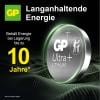 GP knoflíkový článek CR 2032 3 V 2 ks 220 mAh Li-MnO2 GP Ultra Plus Batterie Lithium Knopfzelle CR2032 2 Stück