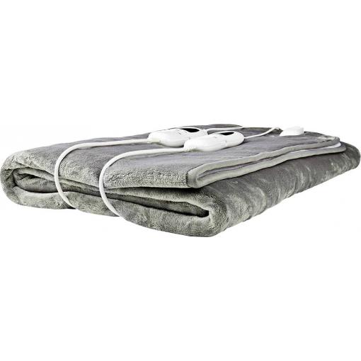 Nedis PEBL130CWT2 vyhřívací deka 120 W šedá, bílá
