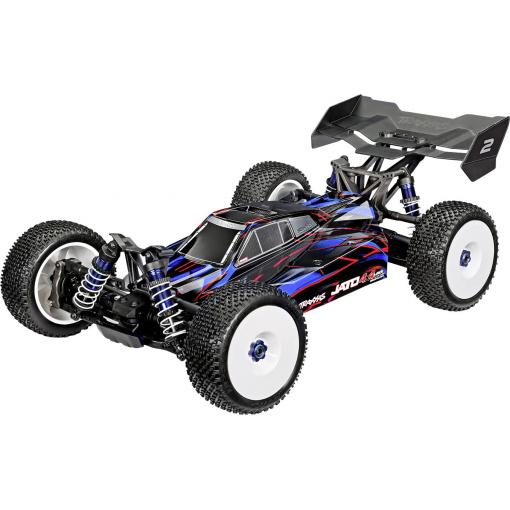 Traxxas JATO 4x4 VXL 4S modrá střídavý (Brushless) 1:8 RC model auta elektrický Buggy 4WD (4x4) RtR 2,4 GHz