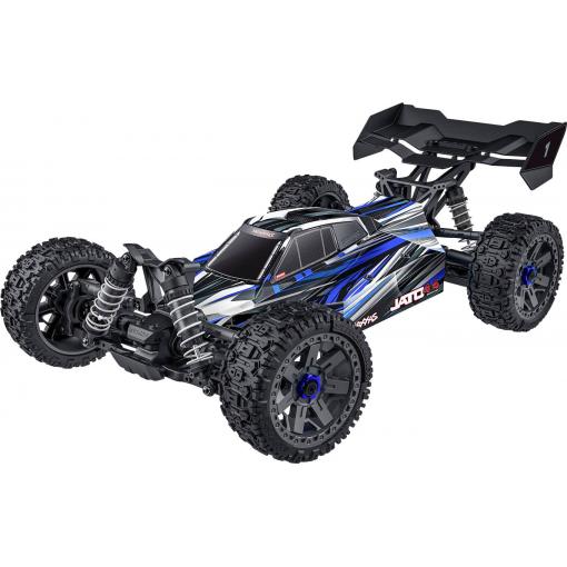 Traxxas Jato 4X4 BL-2s modrá střídavý (Brushless) 1:8 RC model auta elektrický Buggy 4WD (4x4) RtR 2,4 GHz