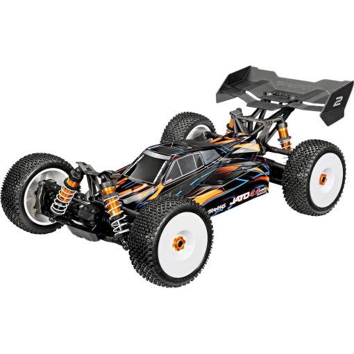 Traxxas JATO 4x4 VXL 4S oranžová střídavý (Brushless) 1:8 RC model auta elektrický Buggy 4WD (4x4) RtR 2,4 GHz