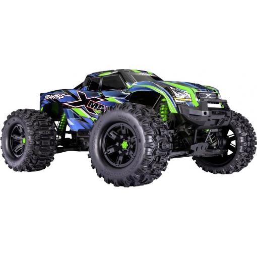Traxxas X-Maxx zelená střídavý (Brushless) RC model auta elektrický monster truck 4WD (4x4) RtR 2,4 GHz