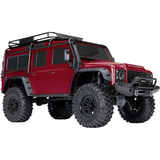 Traxxas TRX-4 Land Rover Defender komutátorový 1:10 RC model auta elektrický Crawler 4WD (4x4) RtR 2,4 GHz