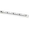 Digitus DN-91411-G 24 portů patch panel 483 mm (19) 1 U ocelová, pozinkovaná, černá, černá (RAL 9005), kov neosazený