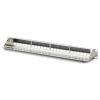 Digitus DN-91411-G 24 portů patch panel 483 mm (19) 1 U ocelová, pozinkovaná, černá, černá (RAL 9005), kov neosazený