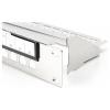 Digitus DN-91411-G 24 portů patch panel 483 mm (19) 1 U ocelová, pozinkovaná, černá, černá (RAL 9005), kov neosazený