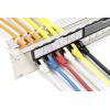 Digitus DN-91411-G 24 portů patch panel 483 mm (19) 1 U ocelová, pozinkovaná, černá, černá (RAL 9005), kov neosazený