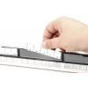 Digitus DN-91411-G 24 portů patch panel 483 mm (19) 1 U ocelová, pozinkovaná, černá, černá (RAL 9005), kov neosazený
