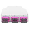 Digitus DN-963850-4 adaptér pro optické kabely růžová, černá, šedá 1 ks