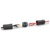 Digitus DN-93905-OD, RJ45 konektor, zásuvka, pouzdro RJ45, kryt konektoru RJ45, černá, černomodrá, 1 ks