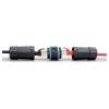 Digitus DN-93905-OD, RJ45 konektor, zásuvka, pouzdro RJ45, kryt konektoru RJ45, černá, černomodrá, 1 ks