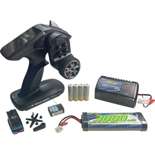 Carson Modellsport RC-Reflex Pro 3 Sada ručního dálkového ovládání pro začátečníky 2,4 GHz Kanálů: 2