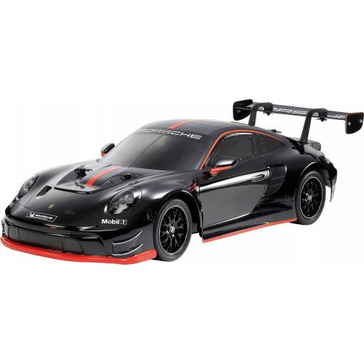 Tamiya TT-02 On-Road RC Autos Porsche 911 GT3R (992) Lac.TT-02 černá 1:10 RC model auta elektrický 4WD (4x4) 2,4 GHz předlakovaný