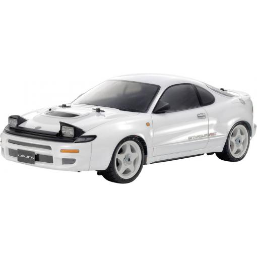 Tamiya TT-02 RC Toyo Celica GT-Four TT-02 bílá 1:10 RC model auta elektrický silniční model 4WD (4x4) stavebnice 2,4 GHz