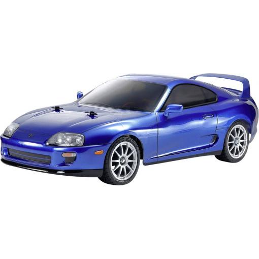 Tamiya RC Toyota Supra (JZA80) BT-01 modrá 1:10 RC model auta elektrický silniční model zadní 2WD (4x2) stavebnice 2,4 GHz