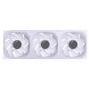 Jonsbo Jonsbo ZB-360 Lüfter, Reverse Blade, PWM, ARGB - 360mm, weiß PC větrák s krytem bílá (š x v x h) 123 x 28 x 362 mm včetně LED osvětlení
