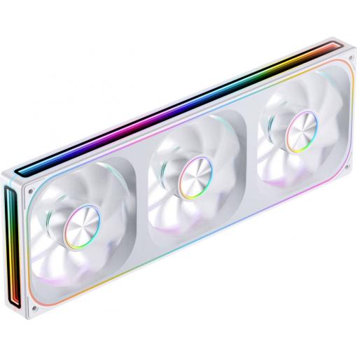 Jonsbo ZA-360 PC větrák s krytem bílá včetně LED osvětlení
