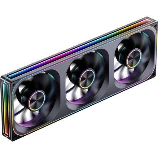 Jonsbo ZA-360 PC větrák s krytem černá včetně LED osvětlení