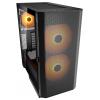 Cougar Airface FLO midi tower PC skříň, herní pouzdro černá