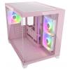 Cougar FV150 mini tower PC skříň, herní pouzdro růžová integrované osvětlení
