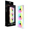 Cougar Unity360-FB PC větrák s krytem bílá (š x v x h) 363.6 x 125 x 25 mm včetně LED osvětlení