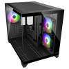 Cougar FV150 mini tower PC skříň, herní pouzdro černá