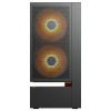 Cougar CFV235 midi tower PC skříň černá 3 předinstalované ventilátory, integrované osvětlení, boční okno, prachový filtr