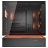 Cougar CFV235 midi tower PC skříň černá 3 předinstalované ventilátory, integrované osvětlení, boční okno, prachový filtr