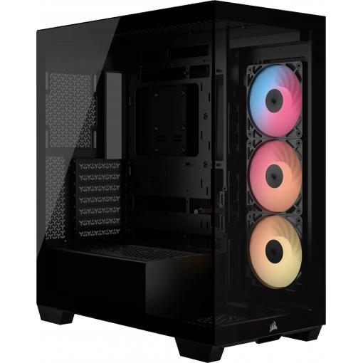 Corsair Geh Midi 3500X RSR ARGB midi tower PC skříň, herní pouzdro černá