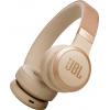 JBL Live 670 NC sluchátka otevřená (On Ear) Bez kabelu, Bluetooth® Potlačení hluku složitelná, Dálkový ovladač, Surround-Sound