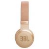 JBL Live 670 NC sluchátka otevřená (On Ear) Bez kabelu, Bluetooth® Potlačení hluku složitelná, Dálkový ovladač, Surround-Sound
