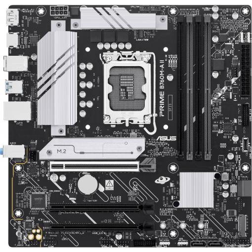 Asus ASUS PRIME B760M-A II-CSM LGA 1700 MB Základní deska Socket (PC) Intel® 1700 Tvarový faktor Micro-ATX Čipová sada základní desky Intel® B760