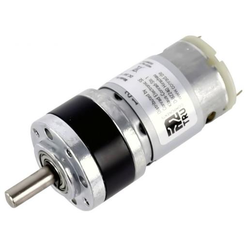 TRU COMPONENTS stejnosměrný elektromotor převodový TC-NPG2404005, TC-13609504, 24 V/DC, 0.6 A, 0.034 Nm, 1043 ot./min, hriadeľ 6 mm, 1 ks