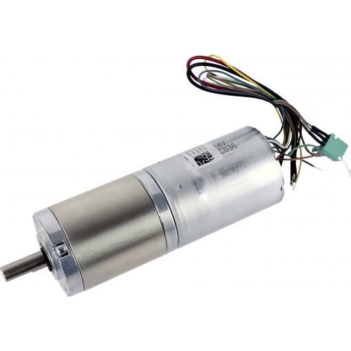 TRU COMPONENTS stejnosměrný elektromotor převodový TC-NPG24229BL, TC-13609556, 24 V/DC, 2.5 A, 3.5 Nm, 69 ot./min, hriadeľ 8 mm, 1 ks