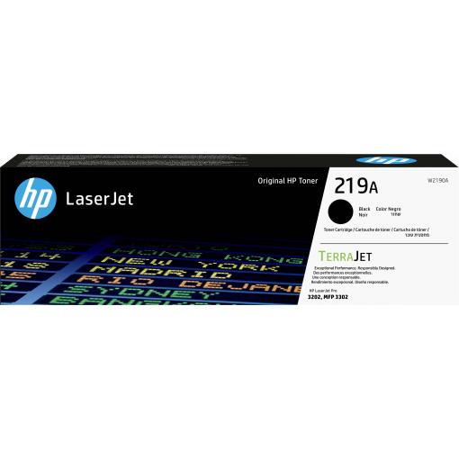 HP Toner HP 219A - Schwarz - original - LaserJet originál černá 1300 Seiten W2190A
