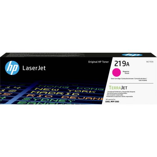 HP Toner HP 219A - Magenta - original - LaserJet originál purppurová 0 Seiten W2193A