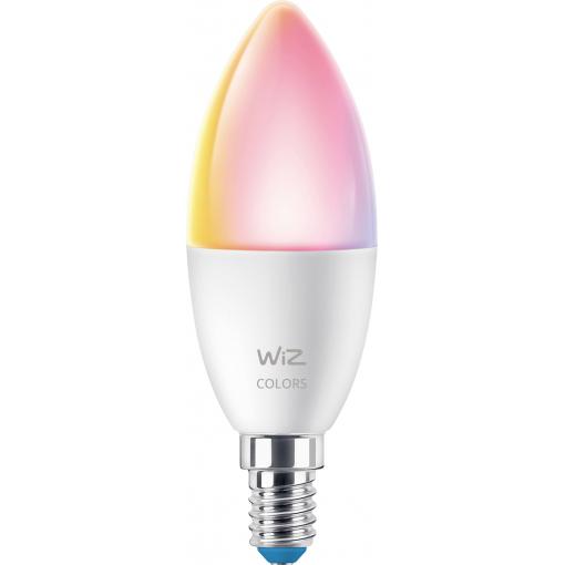 WiZ 8719514551275 LED Energetická třída (EEK2021) F (A - G) E14 vícebarevný (Ø x v) 39 mm x 116 mm měnící barvu 2 ks