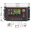 Solární regulátor PWM BL915C, 36–60 V / 30 A + USB