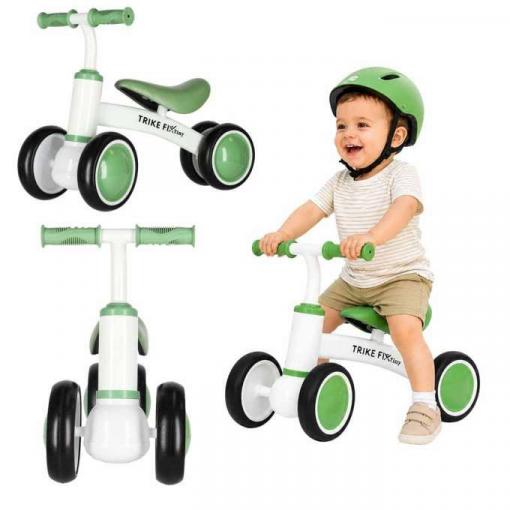 Odrážedlo Trike Fix Tiny V2, zelené