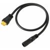 DC zásuvka 2,5/5,5 mm pro XT60 kabel, 0,5 m TC-13619300 černá TRU COMPONENTS Množství: 1 ks