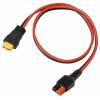 30 a přípojka baterie na XT60 kabel, 0,5 m TC-13619312 černá, červená TRU COMPONENTS Množství: 1 ks