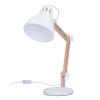Solight stolní lampa Falun, E27, bílá - WO57-W