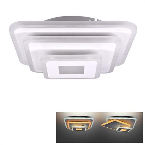 Solight LED přisazené světlo Cascade, malé čtvercové, 30W, 1650lm  WO759