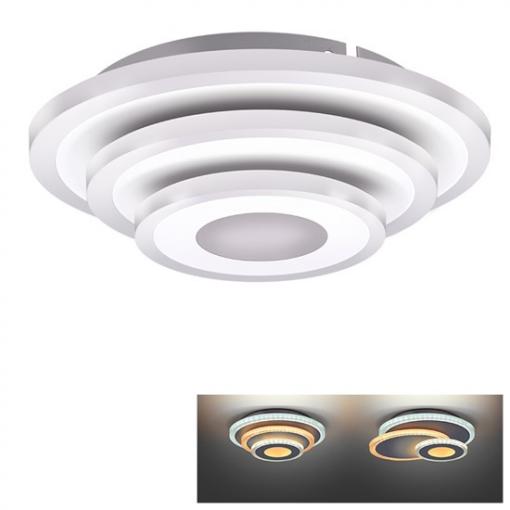 Solight LED přisazené světlo Cascade, malé kulaté, 27W, 1485lm  WO760