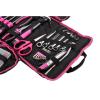 Sada nářadí SIXTOL SX3021 HOME PINK BAG 120ks