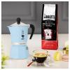 Bialetti Bialetti RAINBOW 3TZ hellblau kávovar na espresso a cappuccino modrá