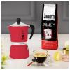 Bialetti Bialetti RAINBOW 3TZ rot kávovar na espresso a cappuccino vícebarevná
